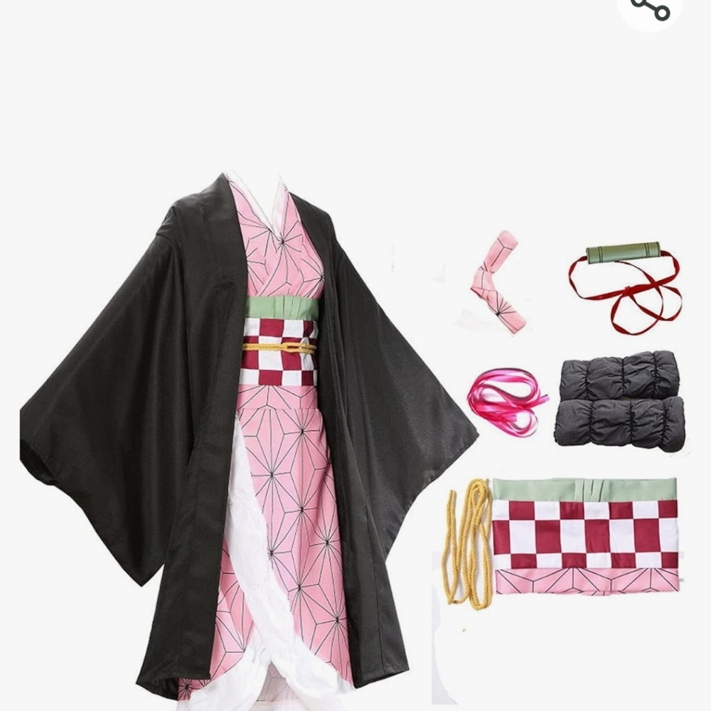 Anime Kamado Demon Slayer cosplay costume